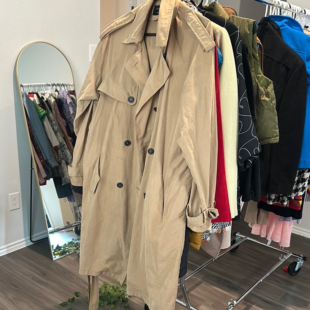 Classic Tan Trench Coat